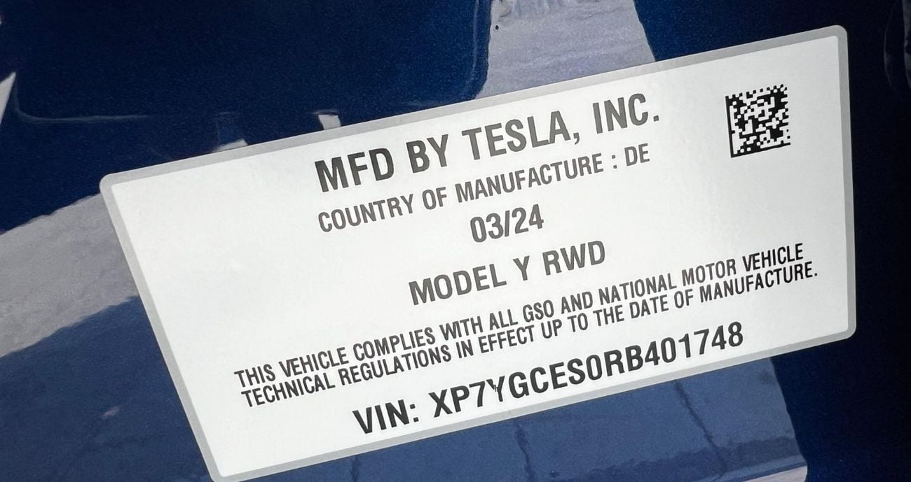 Tesla Model Y Tesla Model Y   Brand New  Auto Pilot  2024 GCC Zero KM  Under Tesla Warranty