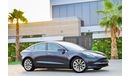 Tesla Model 3 | 3,915 P.M | 0% Downpayment | Extraordinary Condition