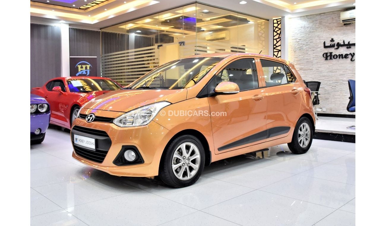 Hyundai Grand i10 EXCELLENT DEAL for our Hyundai Grand i10 1.2L ( 2016 Model ) in Orange Color GCC Specs