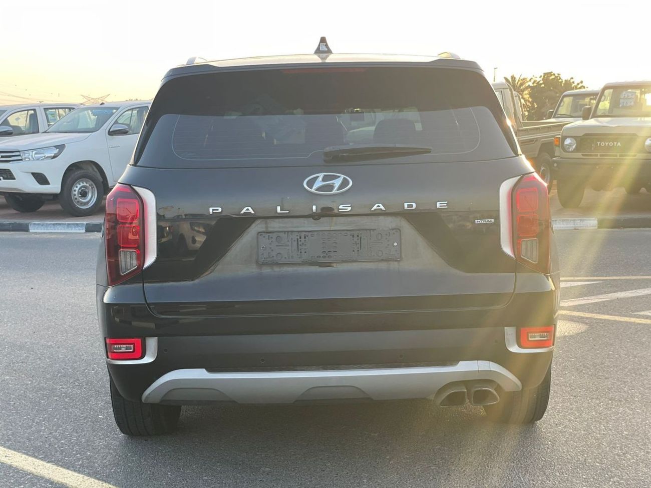 Hyundai Palisade 2021 Hyundai Palisade SEL premium 3.8L V6 - 4x4 AWD -korean Specs Orignal Paint With  Parking sensor