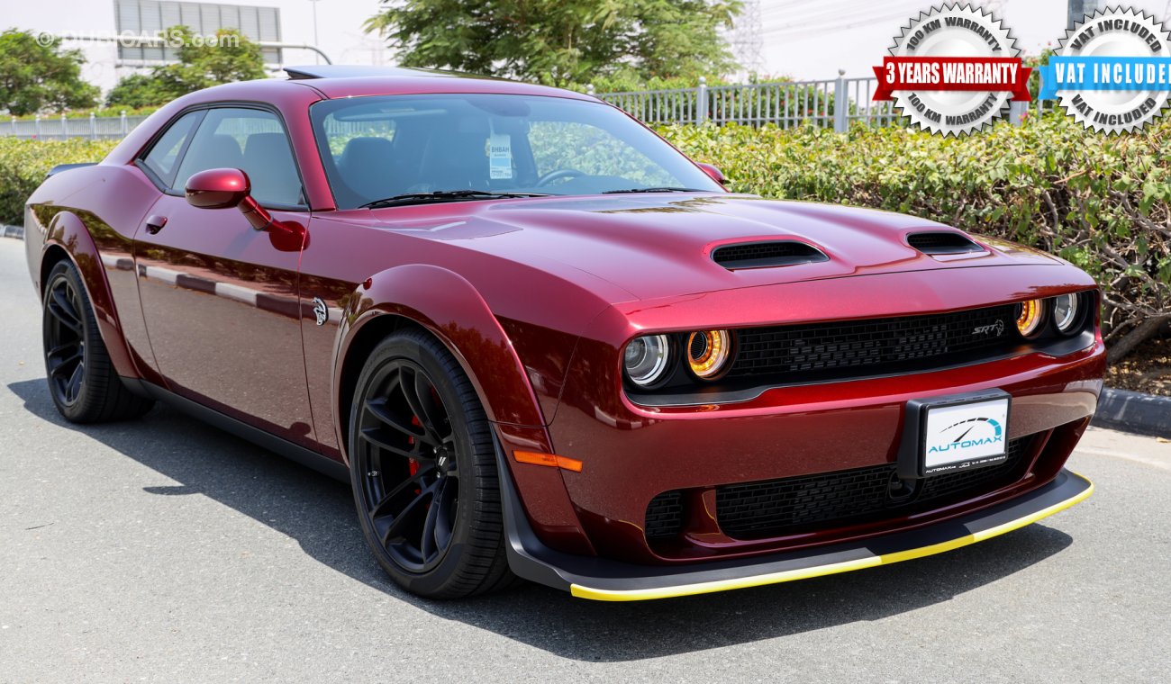 Dodge Challenger 2020 Hellcat WIDEBODY, 6.2L V8 GCC, 0km, 717hp with 3 Years or 100,000km Warranty