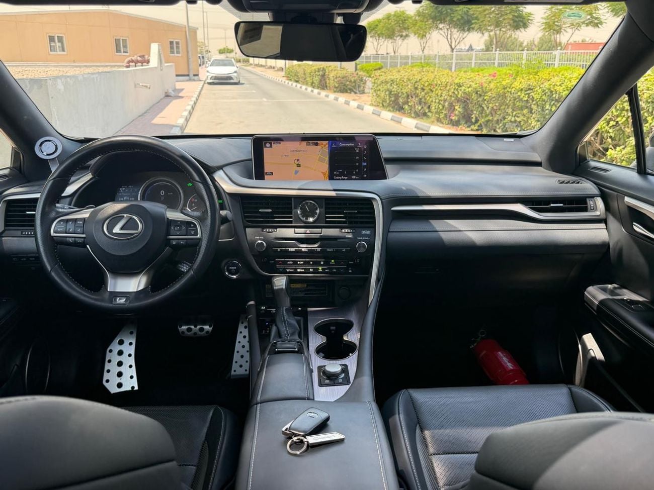 Lexus RX450h F-SPORT Lexus RX 450h F Sport 2019 | GCC Specs | Hybrid Efficiency Full Service History First Owner 2 Keys