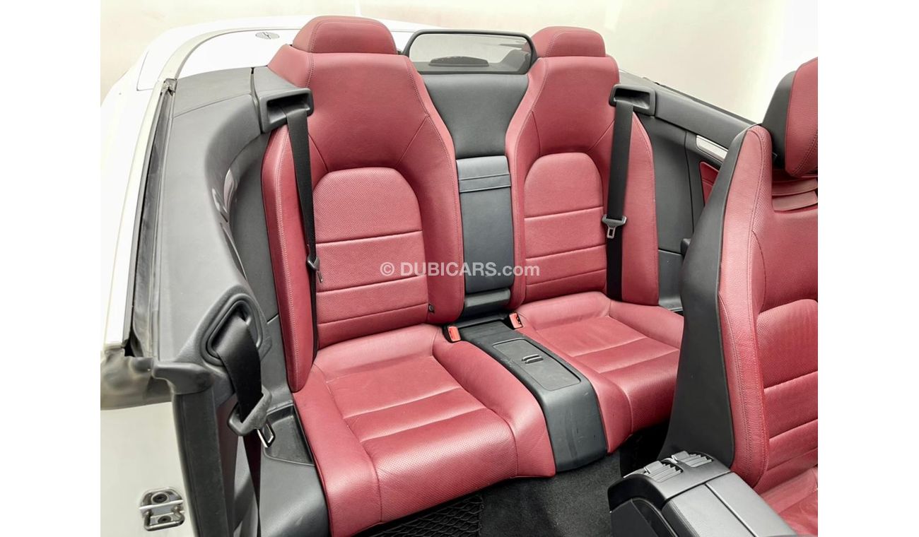 Mercedes-Benz E 250 2016 Mercedes Benz E250 Convertible, One year Warranty, GCC