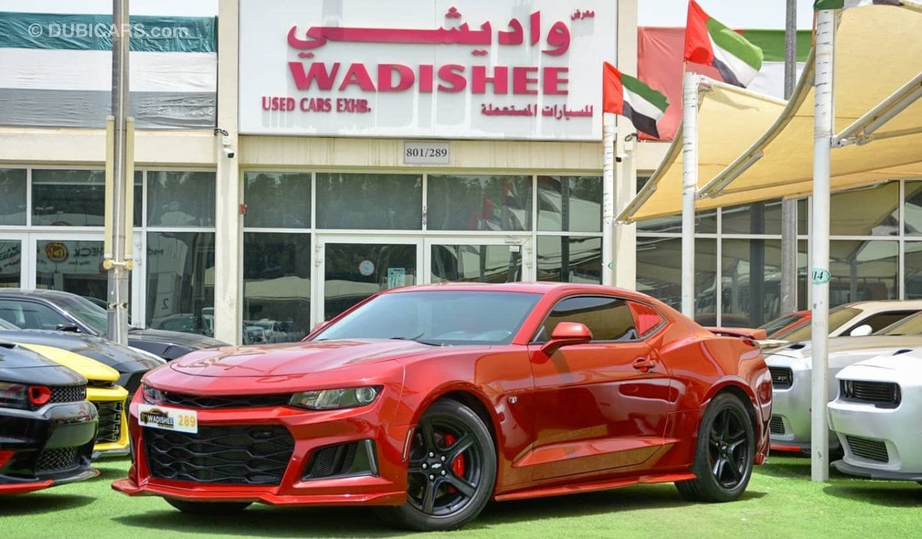 شيفروليه كامارو Camaro RS V6 3.6L 2016/ Original AirBags/ ZL1 Kit/ Leather Interior/ Excellent Condition