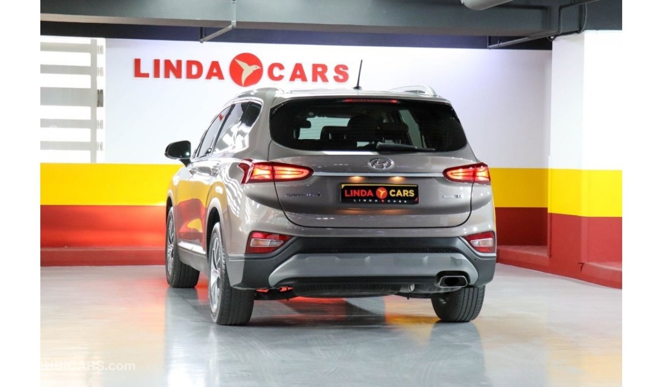 هيونداي سانتا في Hyundai Santa Fe 3.5 2019 GCC under Agency Warranty with Flexible Down-Payment