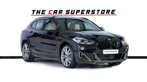 BMW X2 M35i 2.0L GCC-M Package-M Sports Seats-Excusive Red Interior Leather rim-Blue Brake Calipers