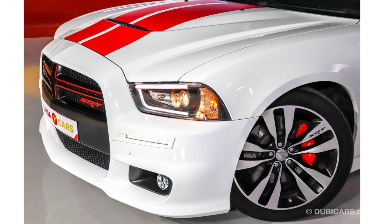 Dodge Charger Dodge Charger SRT 6.4L Hemi 2014 GCC under Warranty with Flexible Down-Payment.