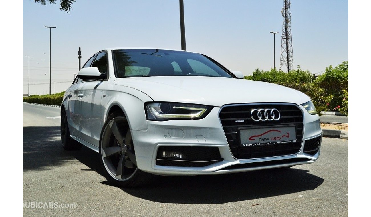 Audi A4 - 3.0 TURBO - ZERO DOWN PAYMENT - 1,550 AED/MONTHLY - 1 YEAR WARRANTY