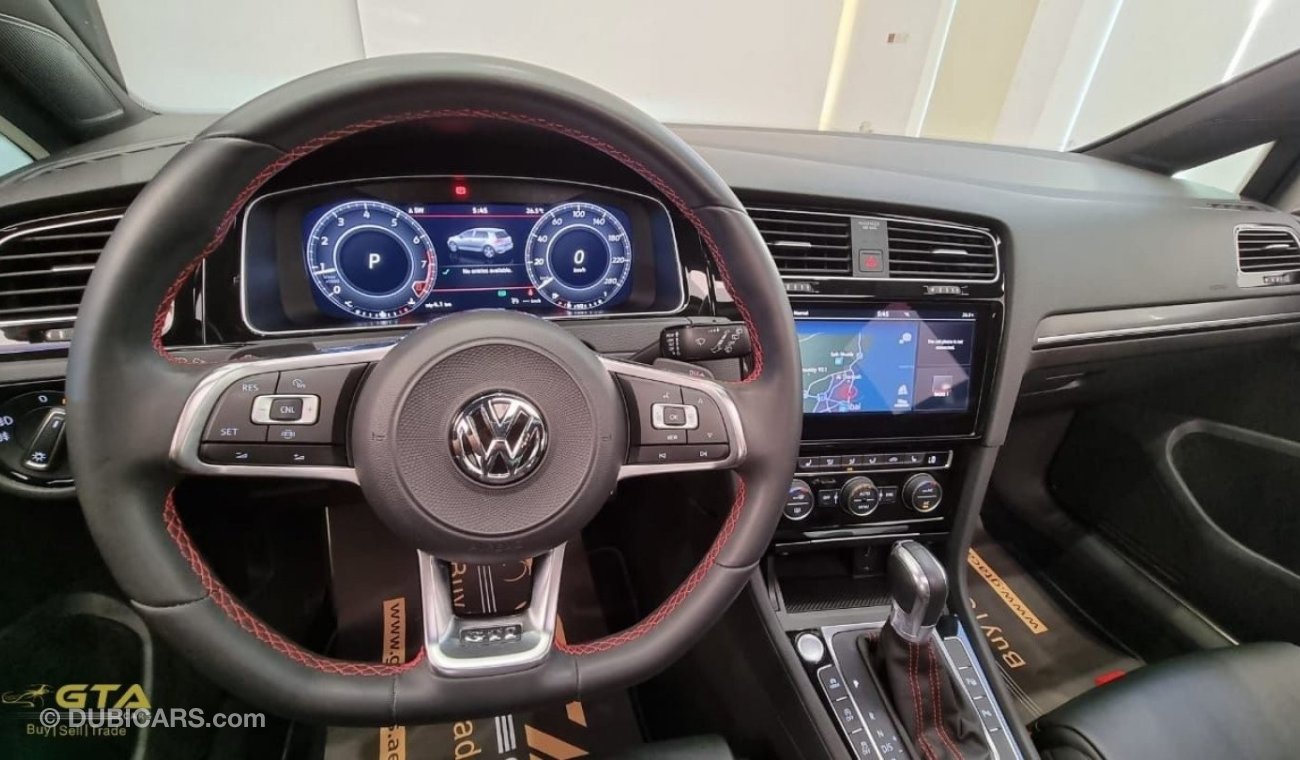 Volkswagen Golf 2019 Volkswagen GTI, Volkswagen Warranty-Full Service History, GCC