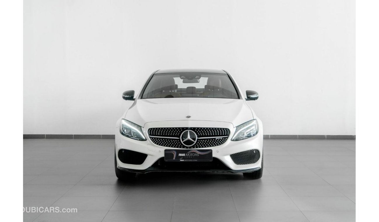 مرسيدس بنز سي 43 ايه ام جي 2018 Mercedes-Benz C43 Saloon 4MATIC / High Spec / Mercedes Benz Warranty & Full Mercedes Service Hi