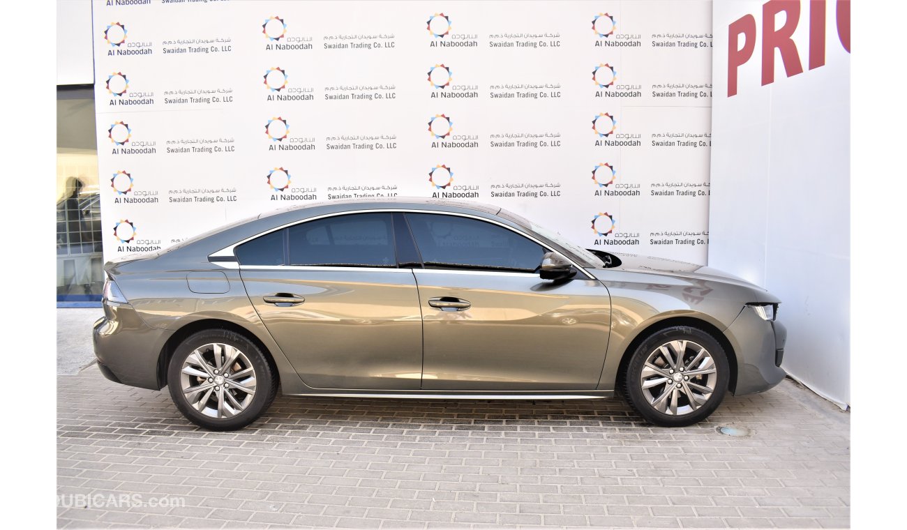 بيجو 508 1.6L ACTIVE 2020 GCC AGENCY WARRANTY UP TO 2024 OR 100000KM