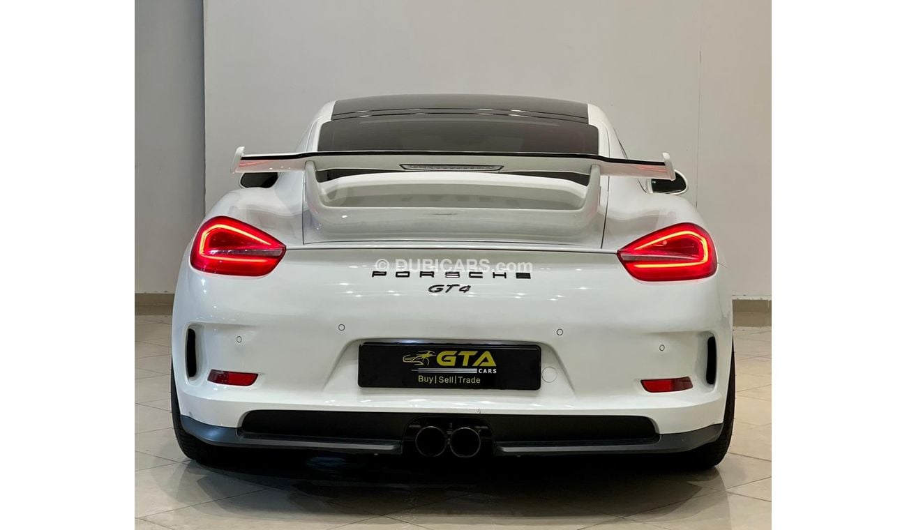 Porsche 718 Cayman 2014 Porsche Cayman S ( GT4 BODY KIT ), Porsche Service History, Warranty, GCC