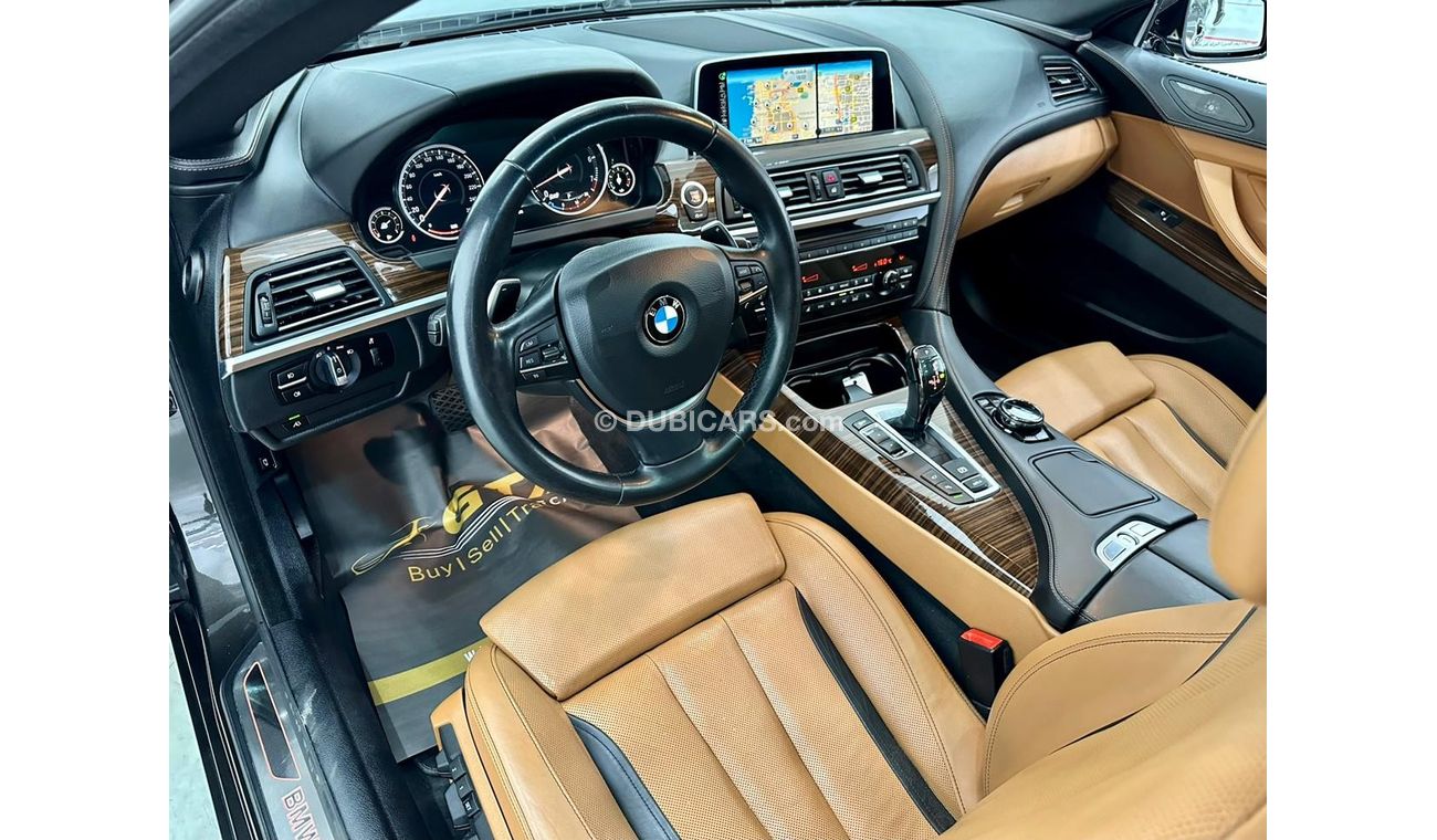 BMW 640i Std 2016 BMW 640i Gran Coupe, Warranty, Full BMW Service History, Fully Loaded, GCC