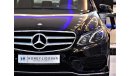 مرسيدس بنز E300 AMAZING Mercedes Benz E300 2016 Model!! in Black Color! GCC Specs