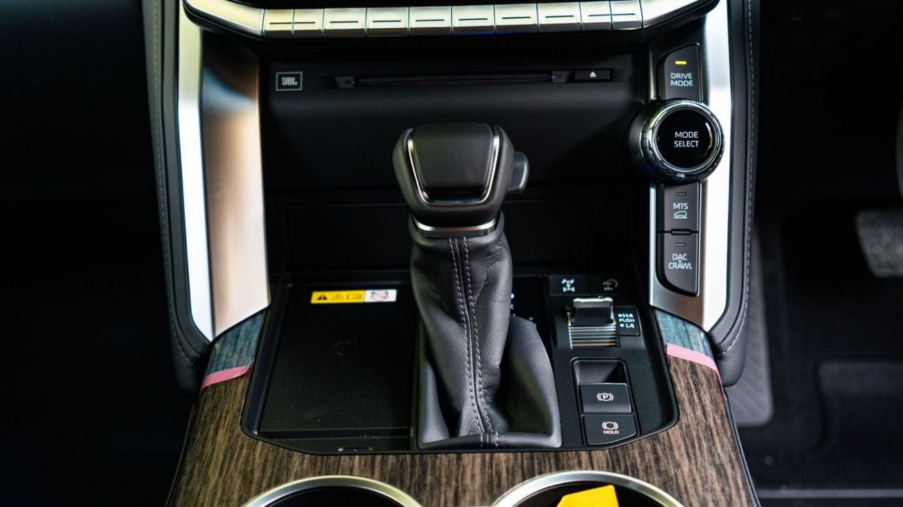 تويوتا لاند كروزر ECTMKC003 –New Right Hand Drive – Toyota LC300 VXR - 3.3L Diesel Auto - White with Black Interior