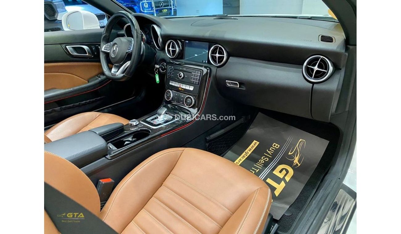 Mercedes-Benz SLC 200 2017 Mercedes SLC 200, Warranty, Service History, GCC