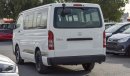 Toyota Hiace 2019 MODEL WHITE COLOR MANUAL TRANSMISSION DIESEL PASSENGER VAN ONLY FOR EXPORT