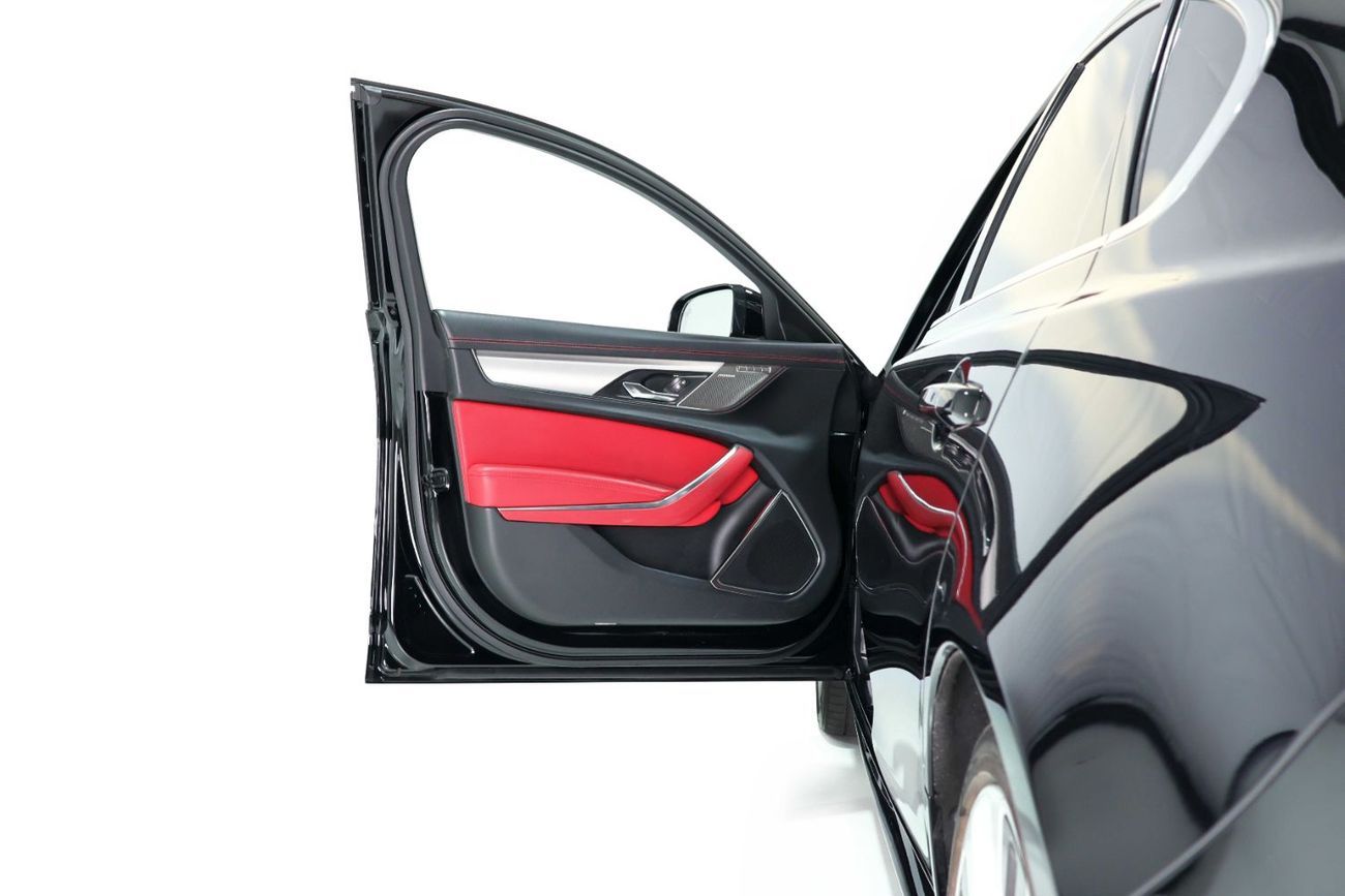 Jaguar XF R-Sport 3.0L Al Tayer Full Service History-Red/Black Full Leather Interior-Premium Sound System