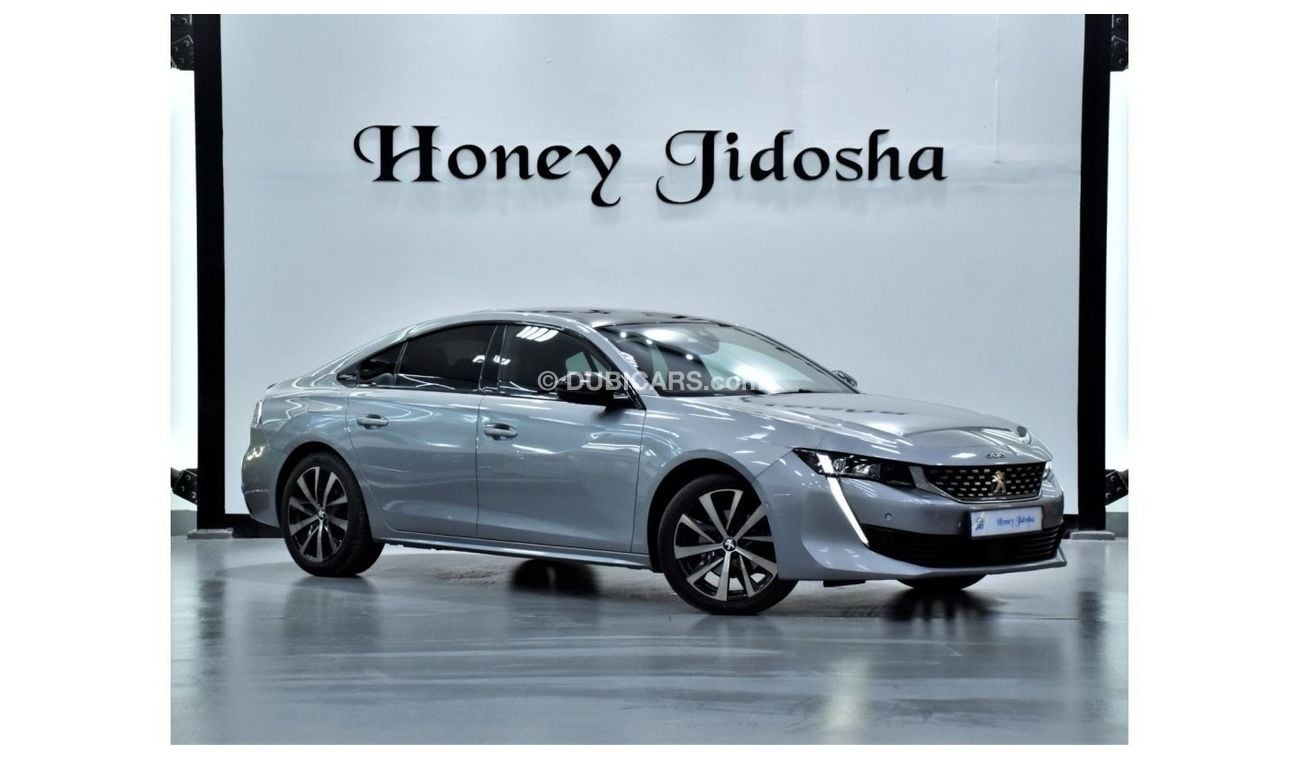 Peugeot 508 EXCELLENT DEAL for our Peugeot 508 GT-Line ( 2020 Model ) in Grey Color GCC Specs