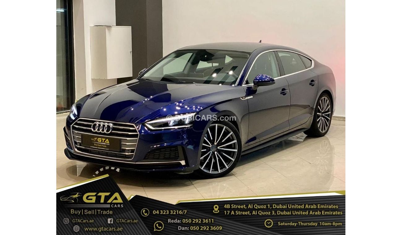 Audi A5 2019 Audi A5 S Line 40TFSI, 2025 Audi Warranty + Service Contract, Very Low KMs, GCC