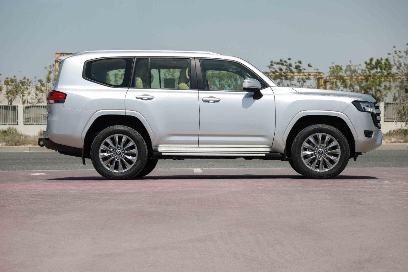 Toyota Land Cruiser 2024 TOYOTA LC300 GXR 4.0 - SILVER METALLIC inside BEIGE | Export Only