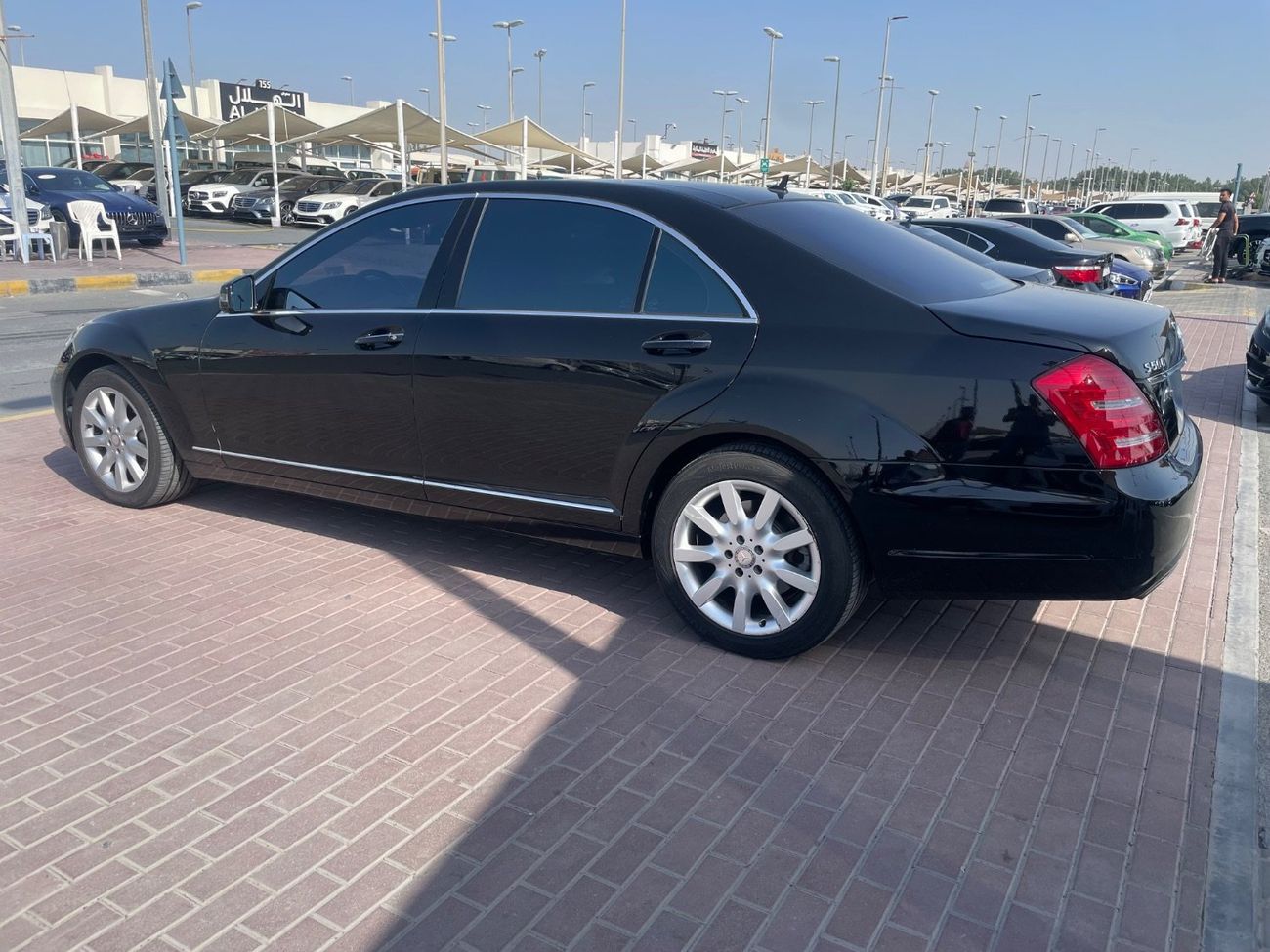 مرسيدس بنز S 500 مرسيدس S500 وارد كوريا اوراق جمارك فل اوبشن نظيفة جدا ًبدون حوادث