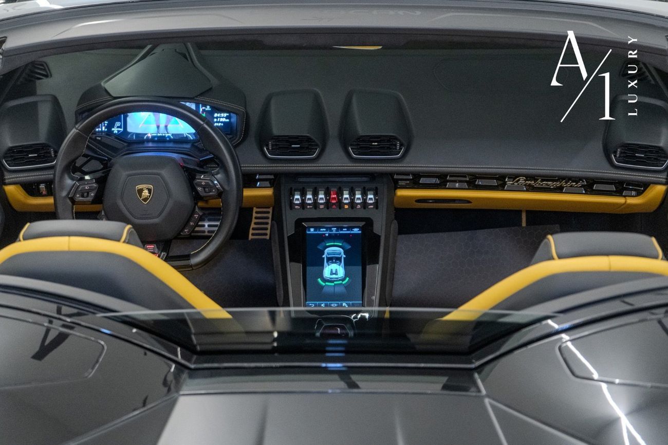 لامبورغيني هوراكان ايفو سبايدر 2021 Lamborghini Huracan Spyder EVO, Warranty, Full Service History, Excellent Condition,GCC Spec