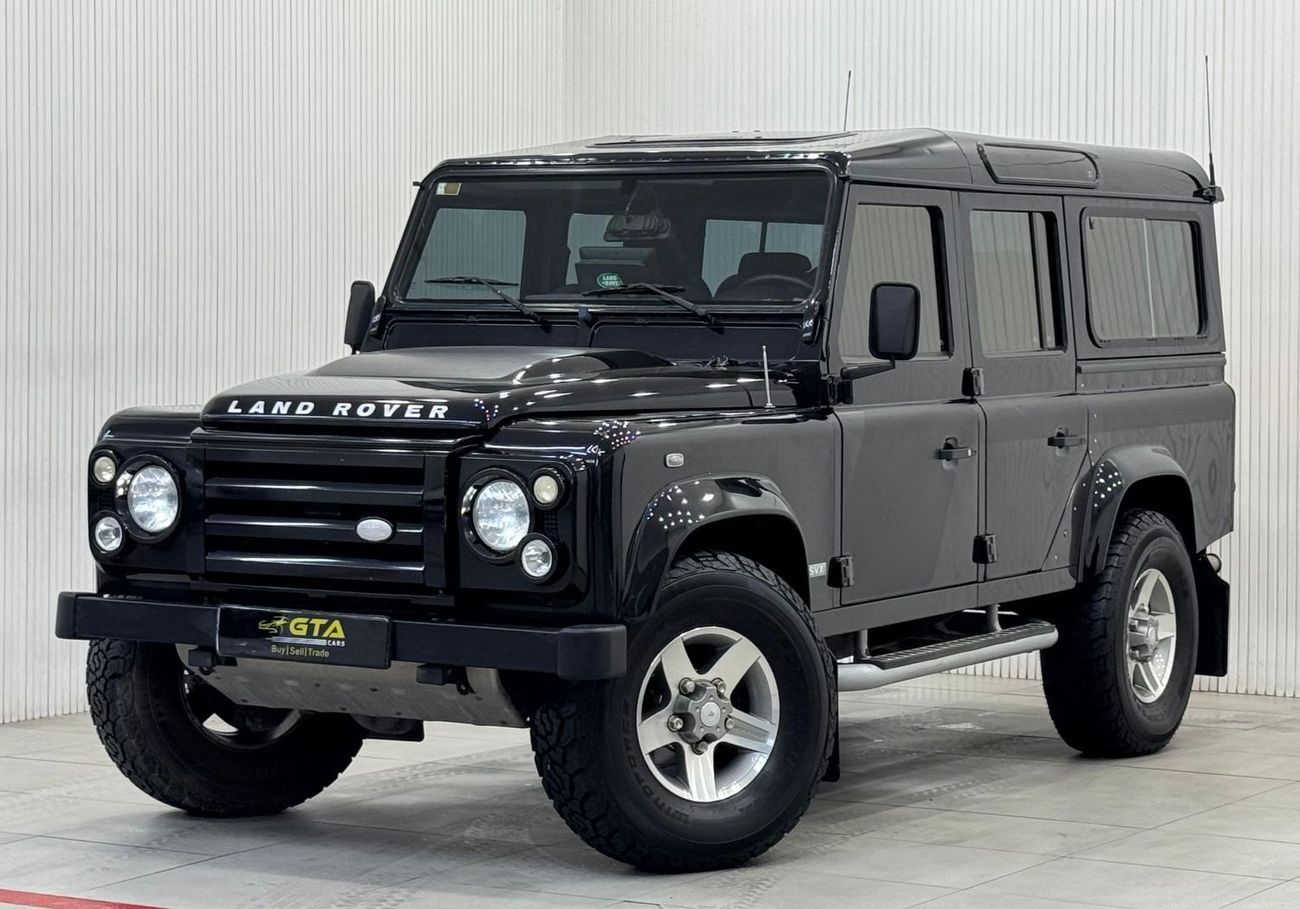 Land Rover Defender SVX 100 60th Anniversary  2009 Land Rover Defender SVX 110 60th Anniversary, Full Land Rover Service