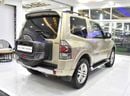 Mitsubishi Pajero EXCELLENT DEAL for our Mitsubishi Pajero GLS 3.8L 3 Doors ( 2018 Model ) in Golden Color GCC Specs