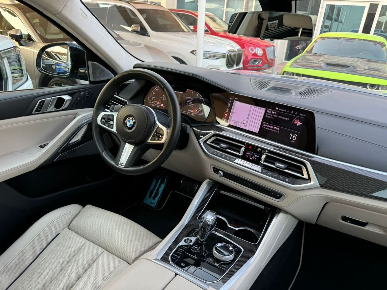 BMW X6M Competition BMW X6 M PACKAGE 2020 GCC FULL OPTION ORIGINAL PAINT UNDER WARRANTY FULL SERVICE HISTORY