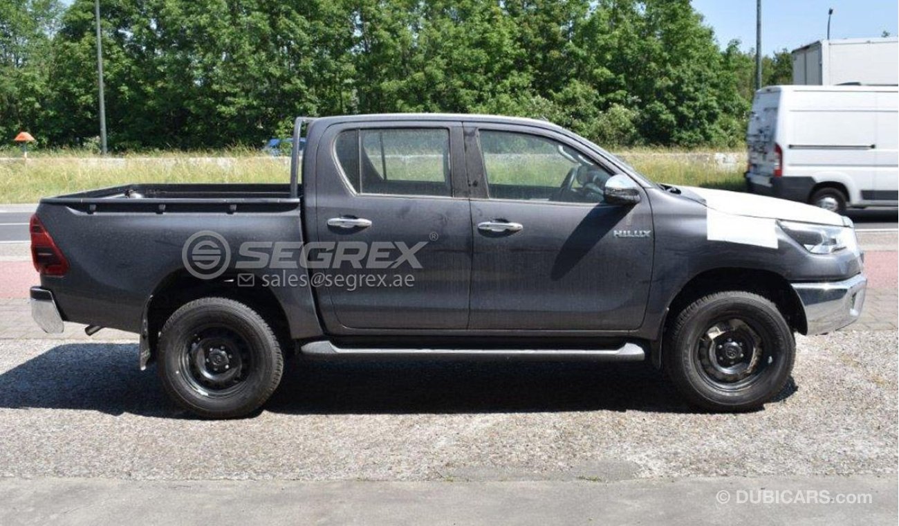 Toyota Hilux 2021 Toyota Hilux DC 2.4 TDSL 4WD MT Wide body with Auto AC ( Gray & Silver ) Ex Antwerp