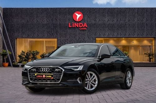 Audi A6 40 TFSI 2.0L Audi A6 40TFSI 2024 GCC under Agency Warranty and Service Contract for 1,641.00 AED monthly