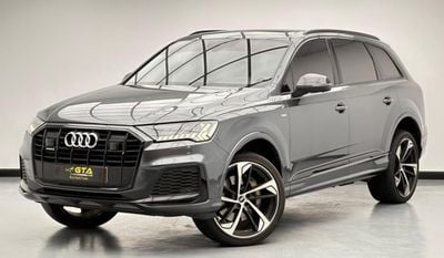 أودي Q7 2021 Audi Q7 55 TFSI Quattro S-Line Black Edition, 1 Year Warranty Unlimited Km, Audi Full Service H