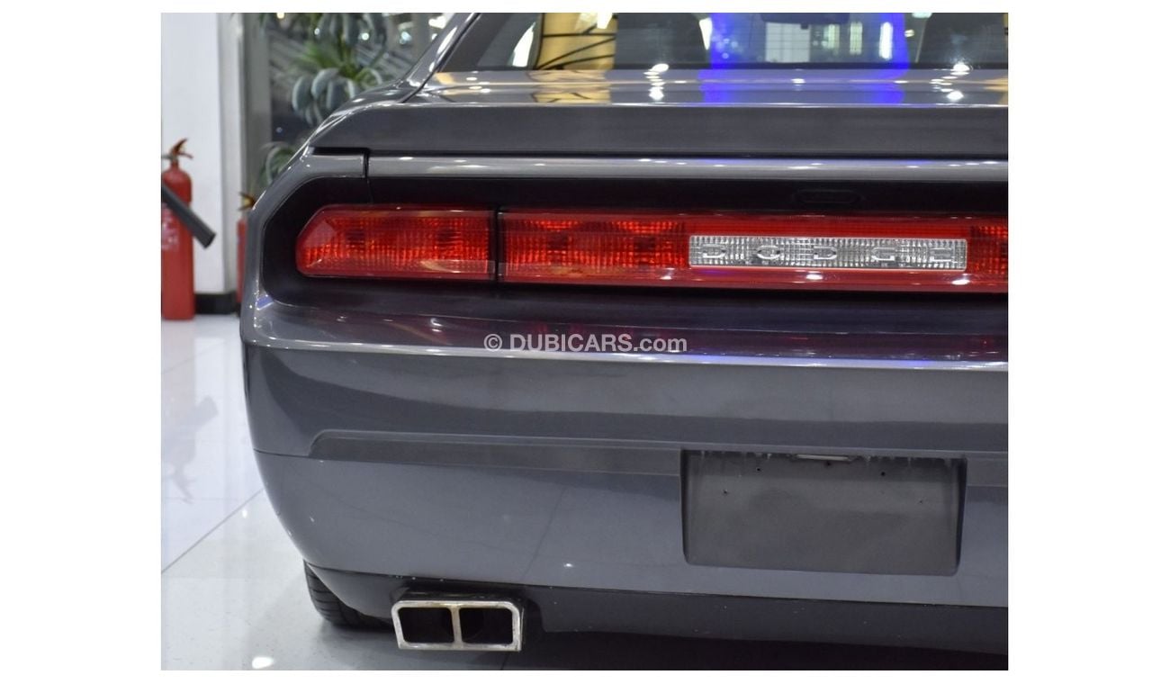 Dodge Challenger SRT8 EXCELLENT DEAL for our Dodge Challenger SRT 392HEMI ( 2012 Model ) in Grey Color GCC Specs