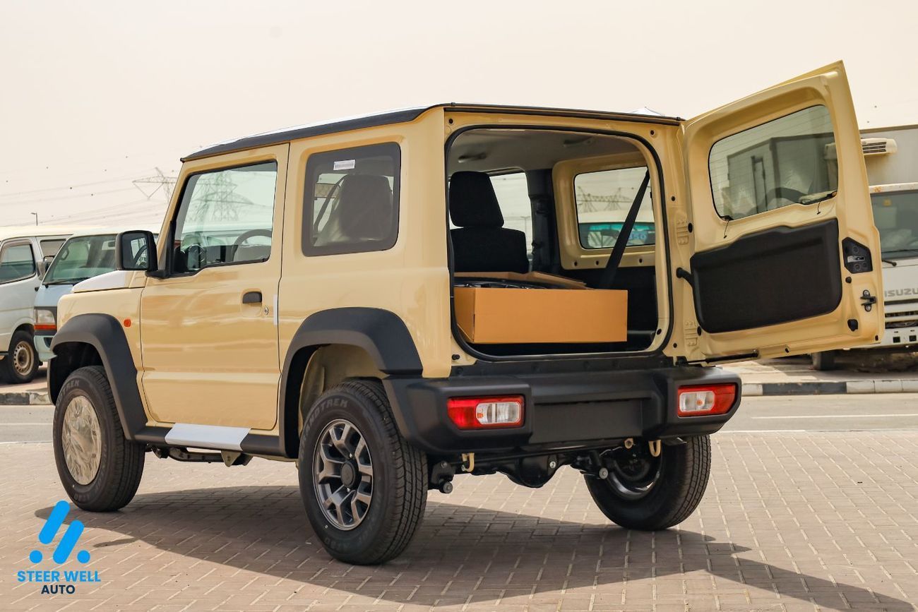 سوزوكي جيمني 2026 1.5L GL Petrol M/T | 3-Door, 4-Seater Compact SUV | Rugged & Built for Adventure | Book Now – E