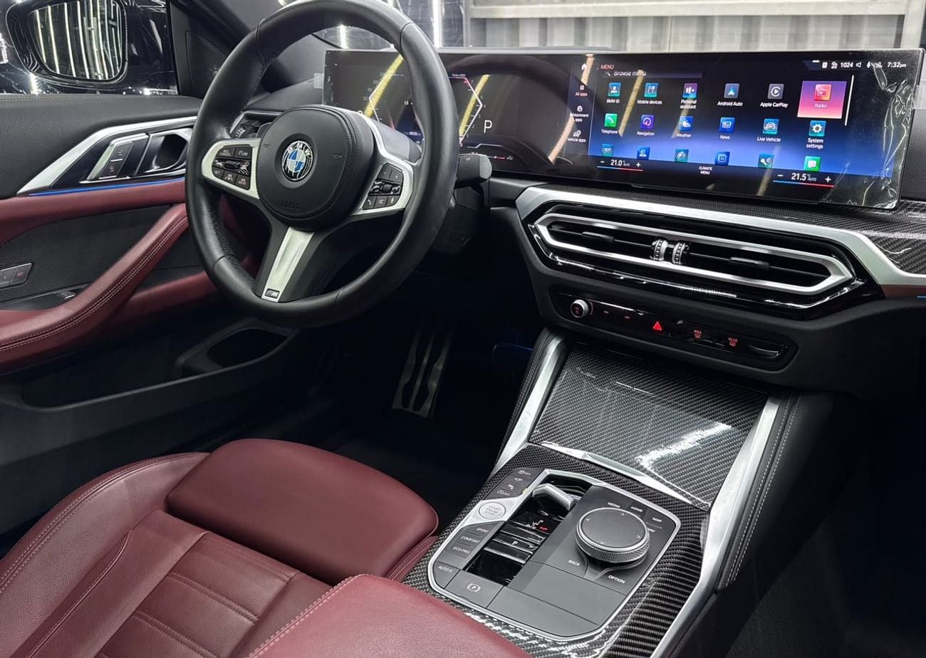 بي أم دبليو M440i BMW M440i xDrive | GCC | Low mileage | Original Paint | AGMC Warranty and Service 2029
