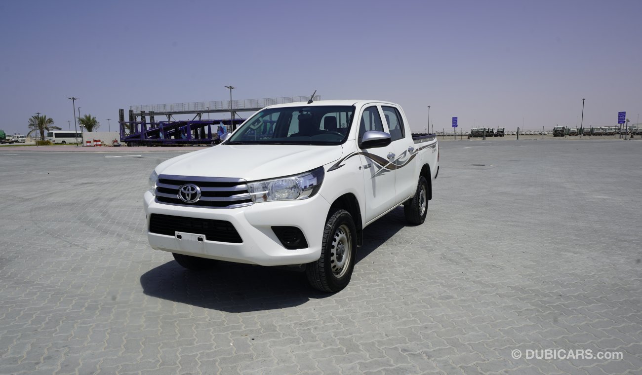 تويوتا هيلوكس DC 4x4 2.7cc Manual transmission, 2017 for sale(00386)