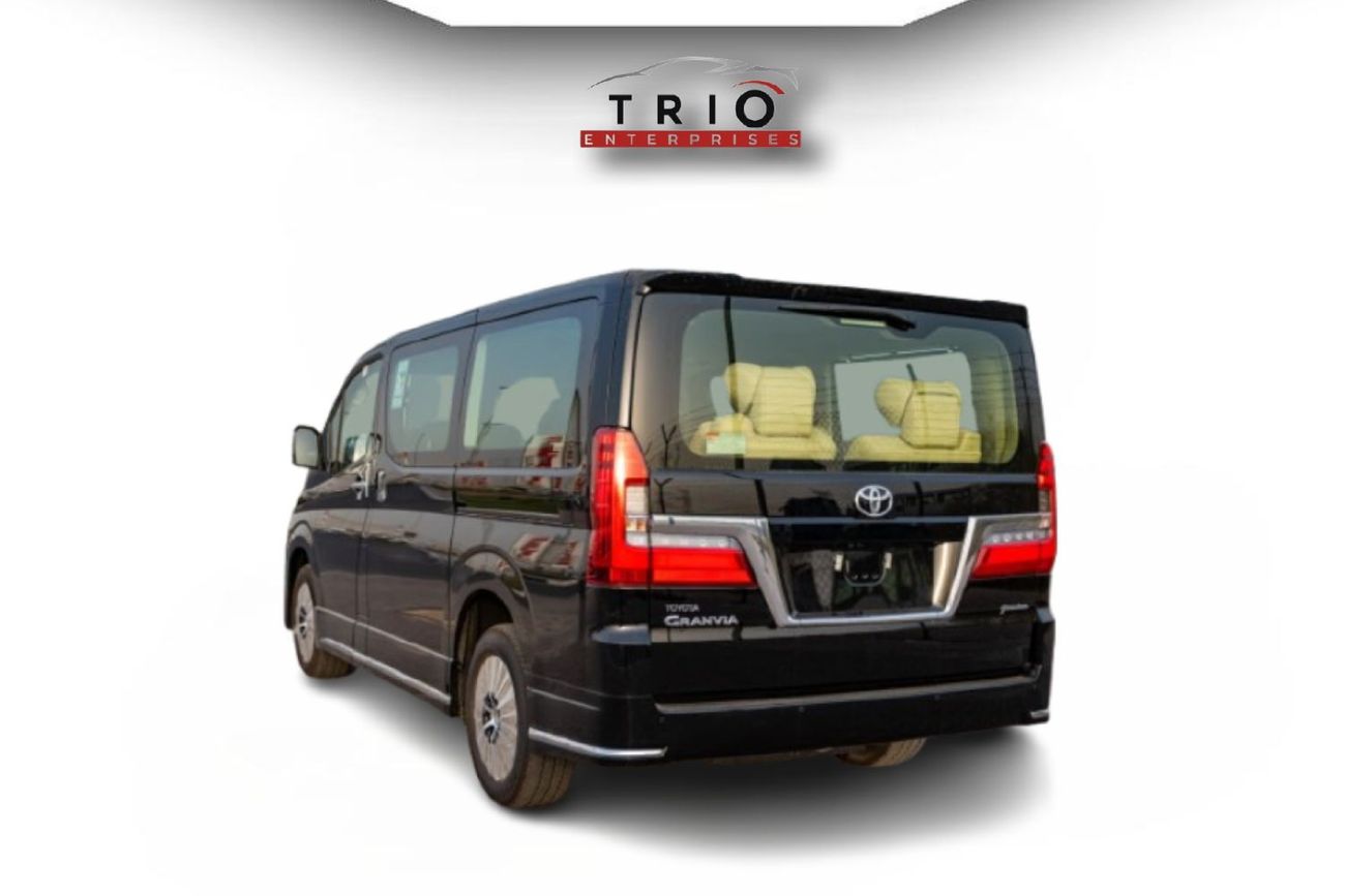 تويوتا جرافينا Toyota Granvia - 3.5L - Petrol - AT - Full Options - ( Black/Beige )