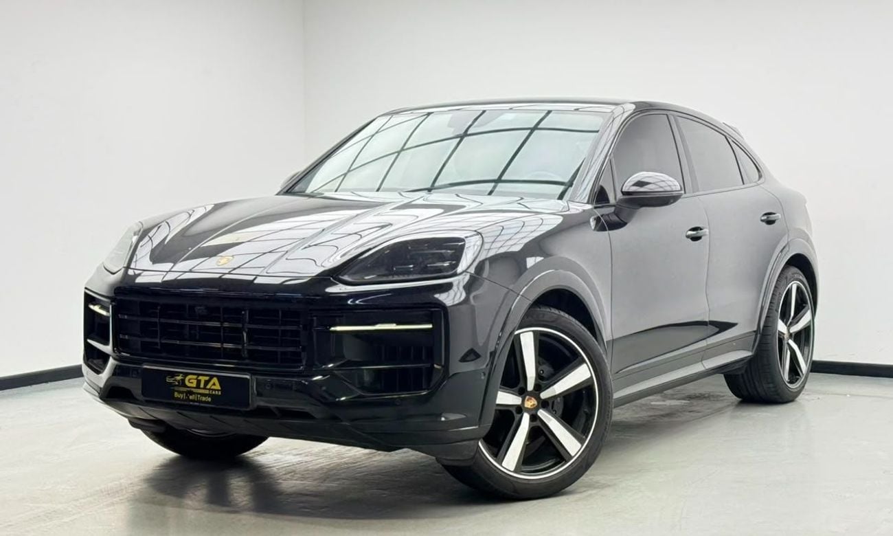 بورش كايان STD 2025 Porsche Cayenne Coupe, 2027 Porsche Warranty + Service Pack, Full Porsche Service History, 