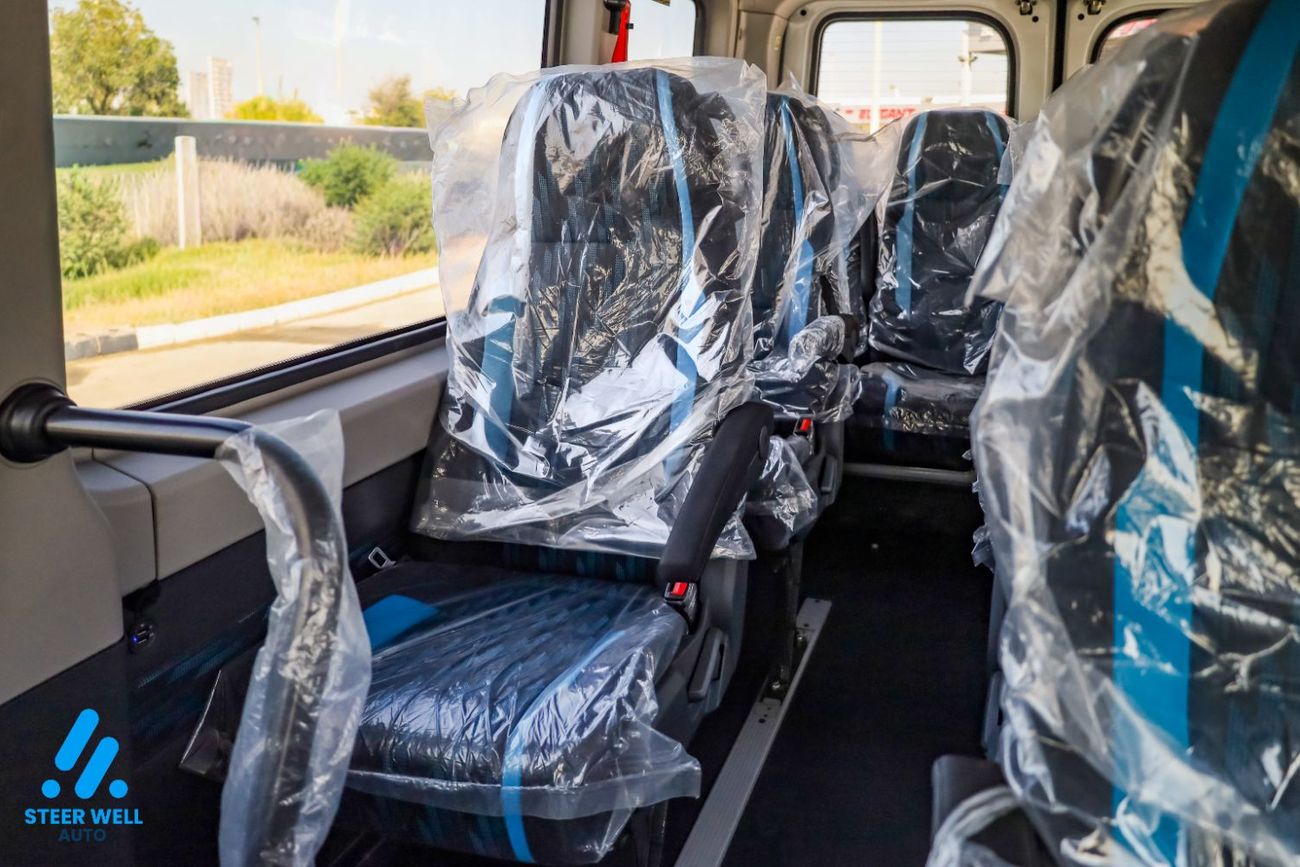 فورس أوربانيا 2026 GCC Specs | 14-Seater | 2.6L Turbo DSL | High Roof | 5 Speed MT | Passenger Van | For Export