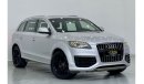 Audi Q7 2015 Audi Q7 S-Line, Full Audi History, Warranty, Low Kms, GCC