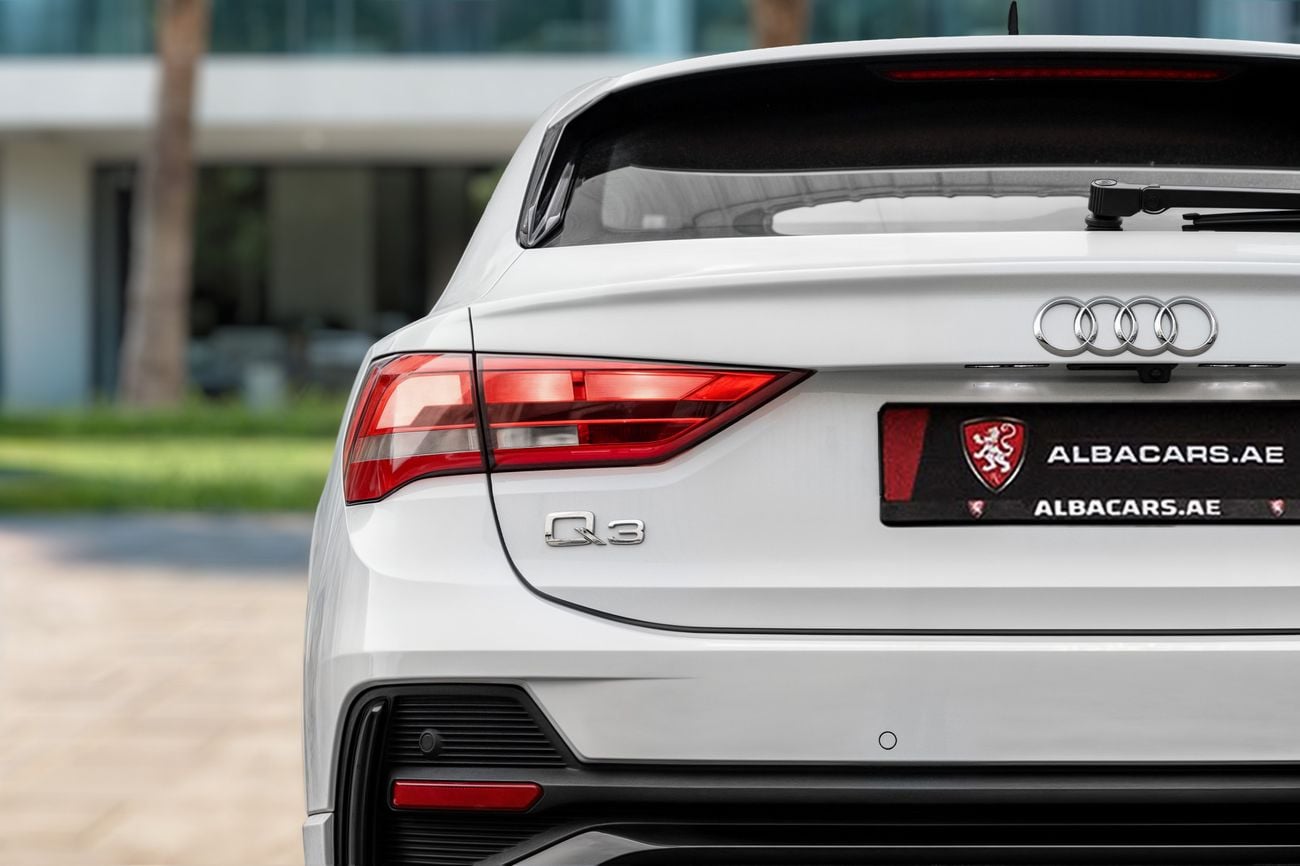 أودي Q3 Q3 Sportback S-Line | 2,840 P.M | 0% Downpayment | Excellent Condition!