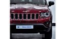 Jeep Compass EXCELLENT DEAL for our Jeep Compass ( 2016 Model ) in Red Color GCC Specs