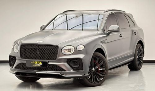 Bentley Bentayga 2022 Bentley Bentayga W12 Speed, 2 Year Warranty Unlimited KM, Full Service History, GCC