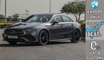 مرسيدس بنز A 200 AMG New Facelift , Euro.6 , 2024 GCC , 0Km , (ONLY FOR EXPORT)