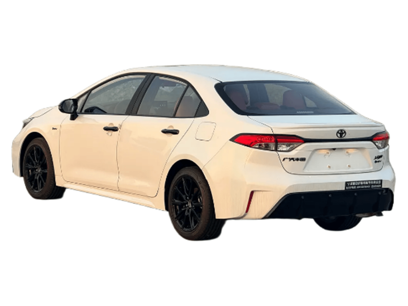 تويوتا ليفين ECTGLD001 - 2025 Toyota Levin GR Night Edition White - Chinese