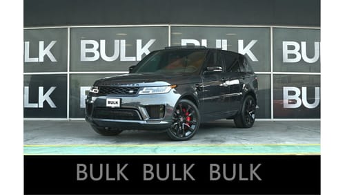 Land Rover Range Rover Sport Range Rover Sport HST - Original Paint - 360 Cameras - Red Interior - AED 5,700 Monthly Payment-0%DP
