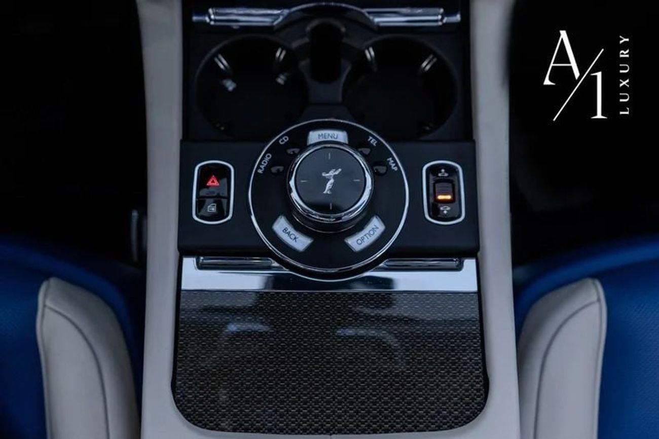 رولز رويس واريث 2017 Rolls Royce Wraith Black Badge, Service History, Carbon Fiber Package, Low Kms, GCC