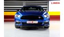 Ford Mustang Ford Mustang GT 5.0 Convertible 2017 GCC under Agency Warranty with Flexible Down-Payment.