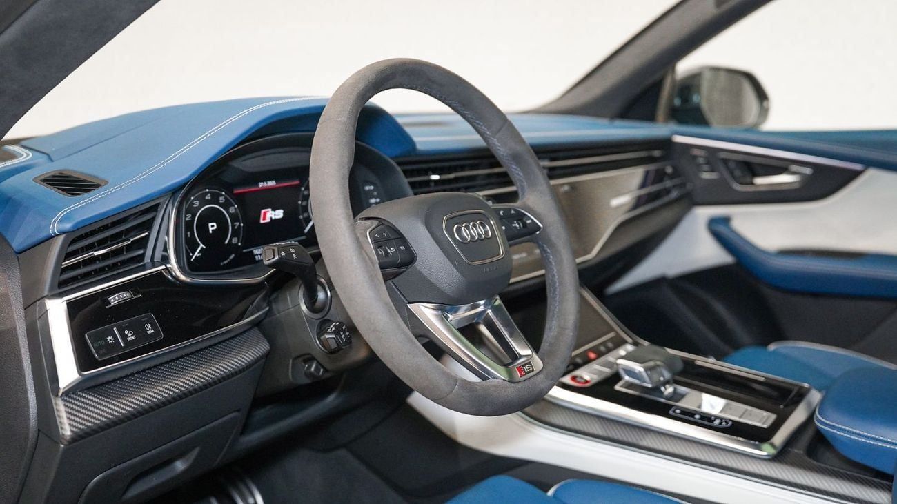 Audi RS Q8 | AED 8,213 PM | Warranty Dec-2028 | GCC